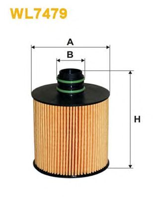 WIX FILTERS wl7479 -  Масляный фильтр